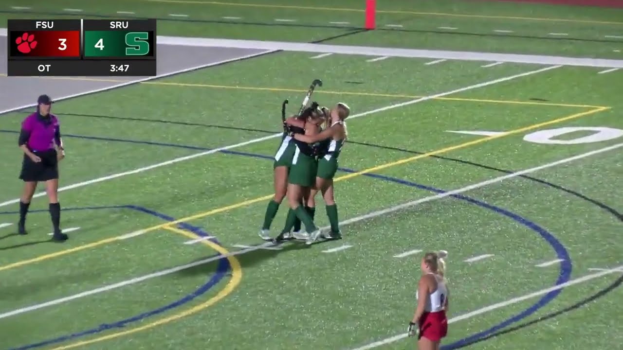 SRU Field Hockey vs. Frostburg State Highlights YouTube