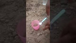 Soil saturation paste