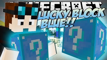 Minecraft | LUCKY BLOCK BLUE (Brand New, Crazy Blocks!) | Mod Showcase