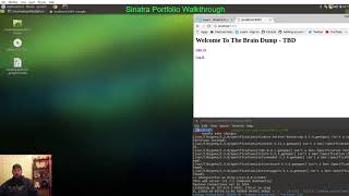 The Brain Dump Sinatra App Walkthrough