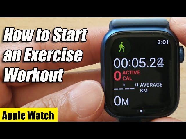 Apple Watch 7 How To Start An Exercise