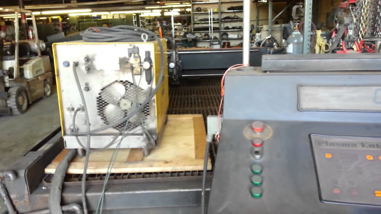 "CR Electronic" CNC plasma table with Esab esp100i plasma cutter YouTube