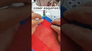 cómo coser las esquinas de los edredones. #shorts