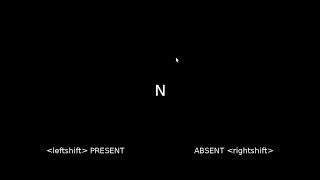 The PEBL Memory Scanning (Sternberg) Task