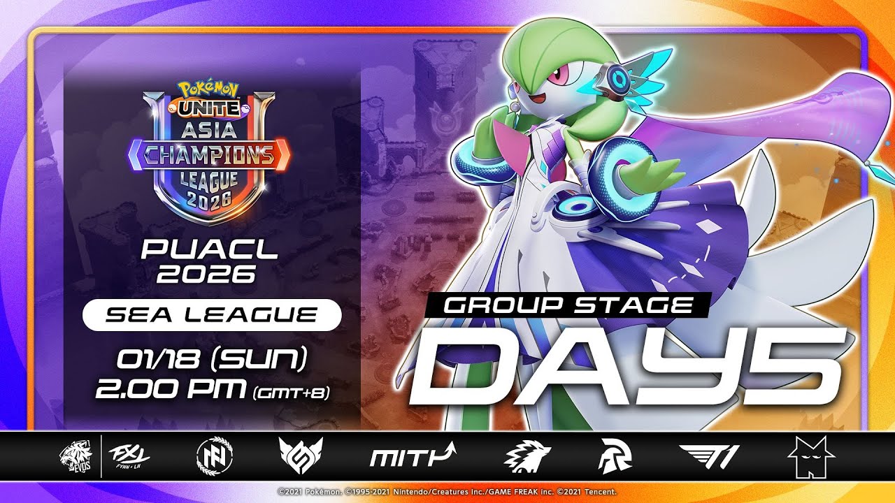 Day 5| Pokémon UNITE Asia Champions League 2026 (PUACL2026) Southeast Asia League