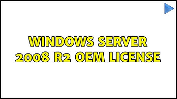 Windows Server 2008 R2 OEM License