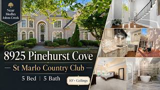 Luxury Home Tour in St. Marlo Country Club | 8925 Pinehurst Cove, Duluth GA Luxury Home Tour in St. Marlo Country Club | 8925 Pinehurst Cove, Duluth GA
