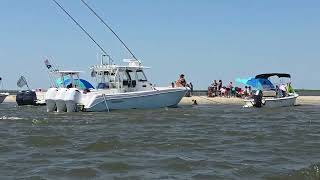Record # of Boaters on the Morgan River Sandbar Beaufort SC 5/24/2025 Memorial Day Weekend WOW! Profile