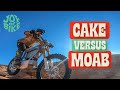 Cake Electric VS Moab. The Kalk electric dirt bike takes on Slickrock.