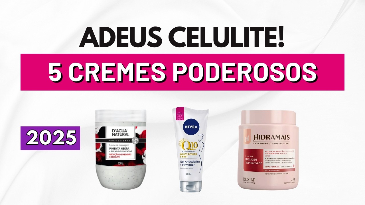 Creme para celulite que funciona: Top 5 melhores cremes para celulite ...