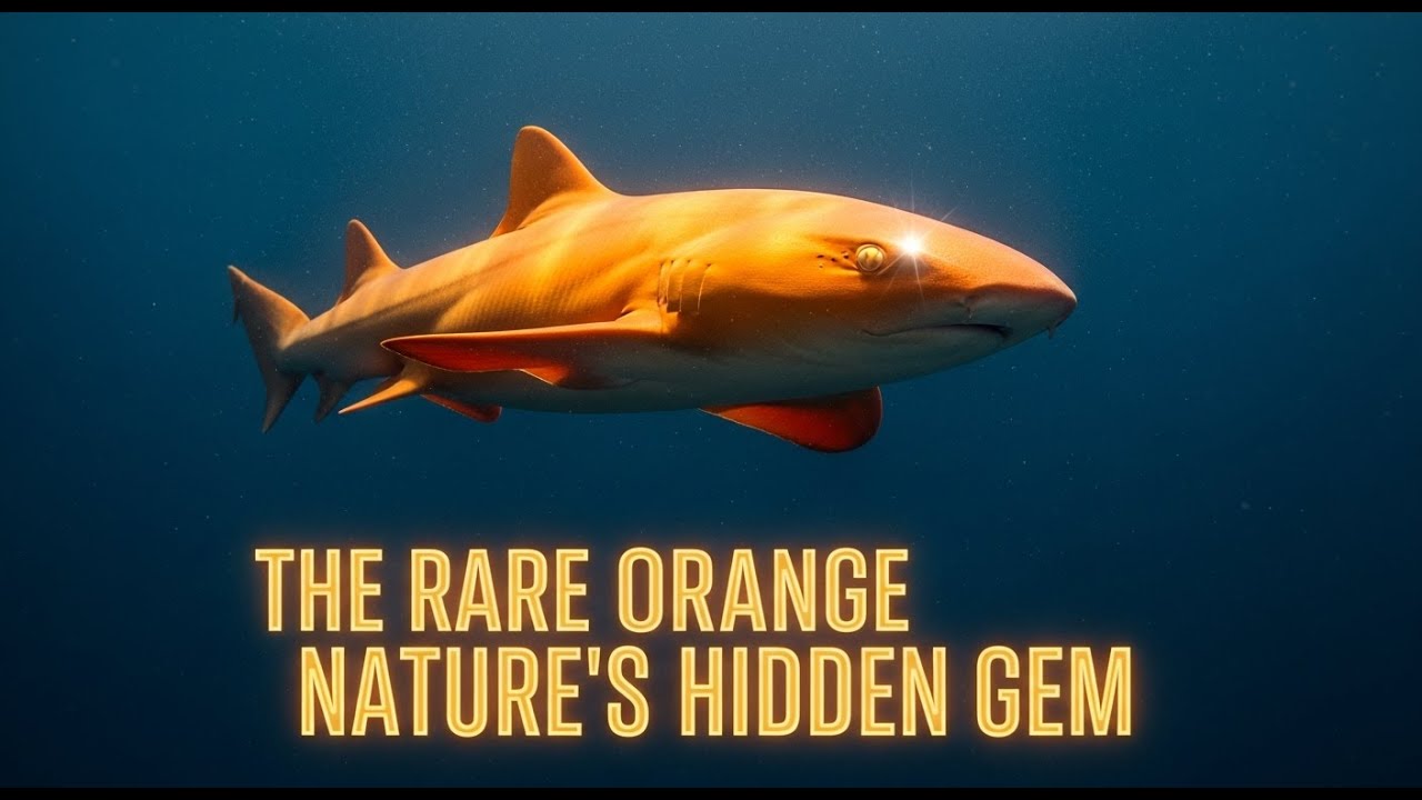 The Rare Orange Nurse Shark: Nature's Hidden Geme 🐟🐠