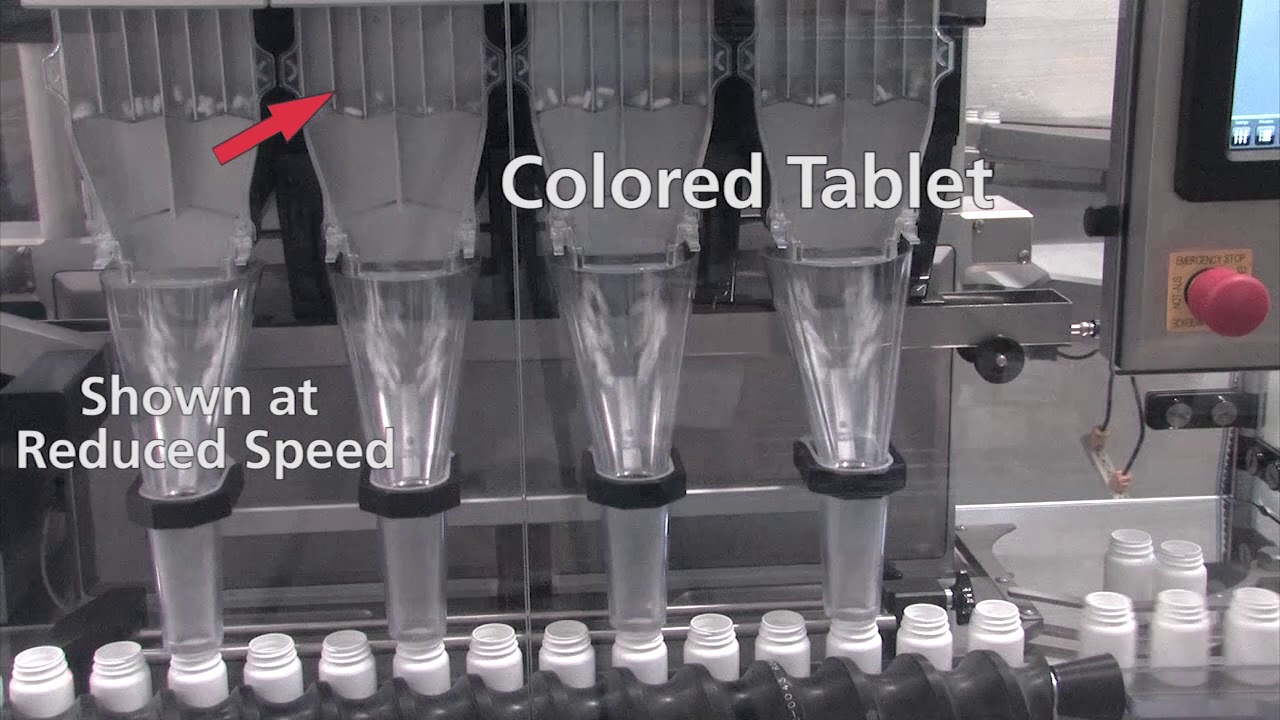 Cremer Tablet Counter CFS-622 - NJM Tablet Counters - YouTube