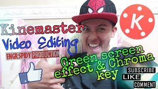 Editing tutorial: How to use green screen & chroma key | kinemaster