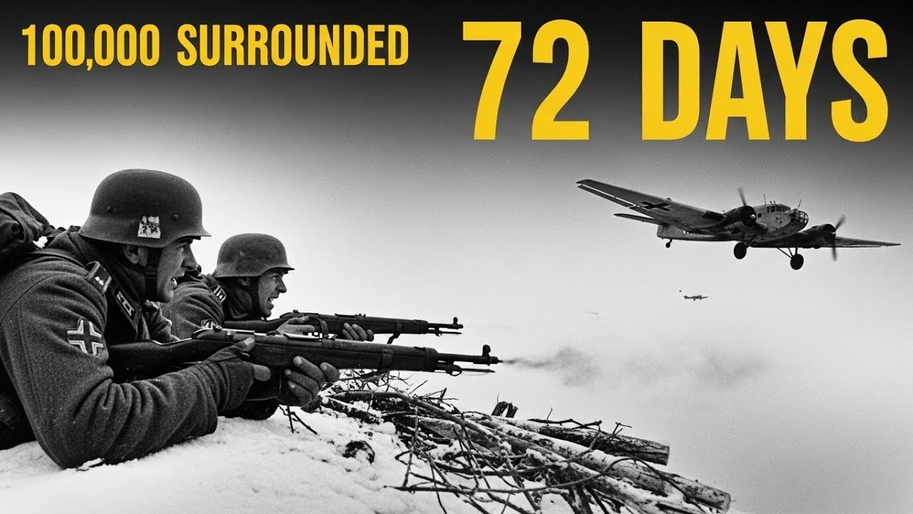 Демянский котел: 100 000 немцев в окружении на 72 дня — выжившие в воздухе, 1942