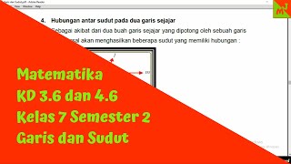 MTK76 Garis dan Sudut