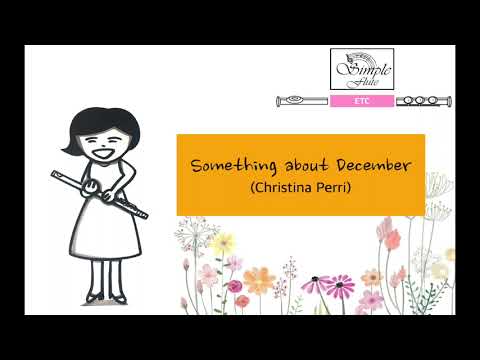 Something about December (크리스마스 캐롤/반주 MR/피아노 악보) - 크리스티나 페리