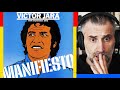 Manifiesto (Victor Jara) primera vez reaccion
