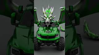 Monster Truck Transforms Into Cyber Dragon! 🏎️🐉 #OmniMorph #Shorts #Mecha