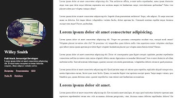Fixed Side Bar Blog Website Design Layout Using HTML CSS | Fixed Sidebar While Scrolling #fixed