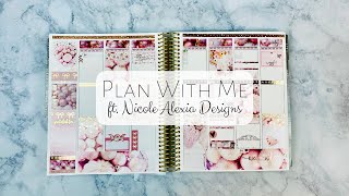 Plan With Me ft. Nicole Alexia Designs \\ Erin Condren Life Planner