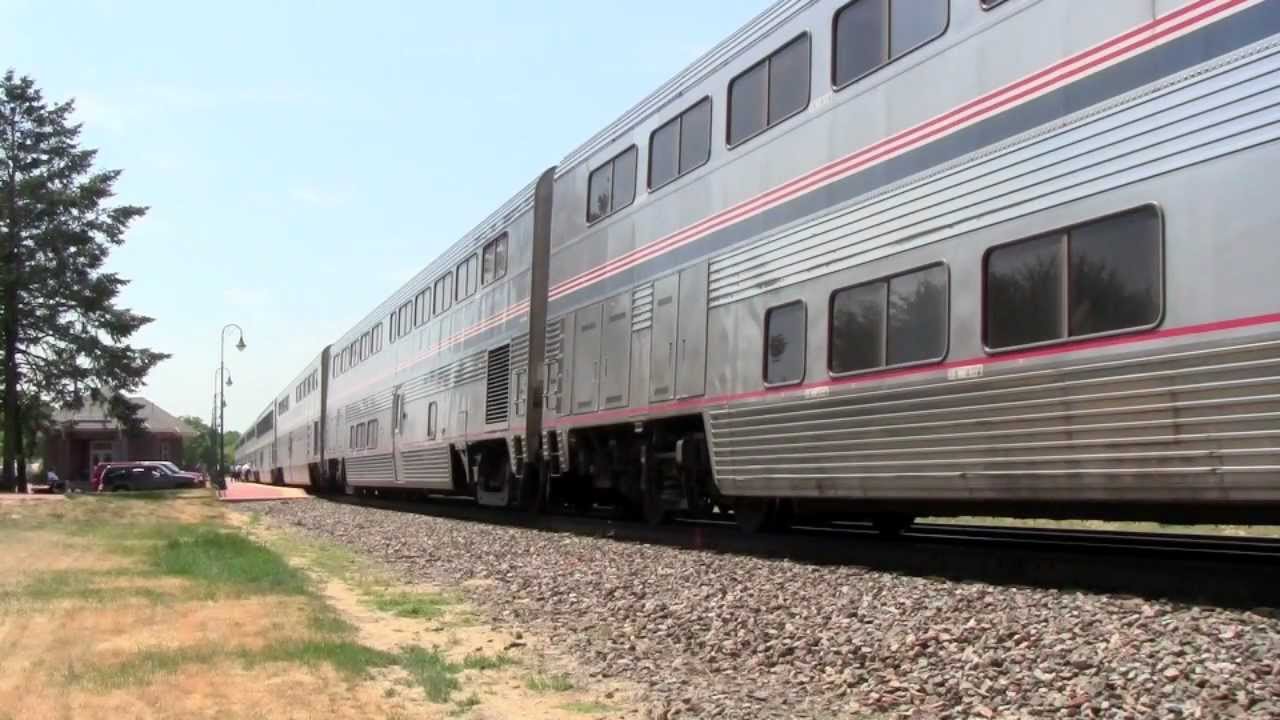 [HD] Amtrak's Southwest Chief and California Zephyr w/ PV Cars