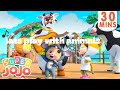 Super jojo *Lets Play with Animal Friends# (watch and learn for kids! (:" Easy Way to learn English.