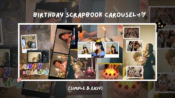 How to make a Digital Scrapebook on canva | Comment Free template.