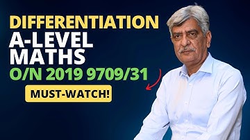 A-Level Maths -  DIFFERENTIATION 9709/31 O/N 2019 Q#6 Solution | Ultimate Guide (Part 6)