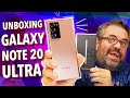 GALAXY NOTE 20 ULTRA 5G: UNBOXING!