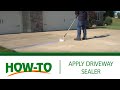 How To Apply Driveway Sealer