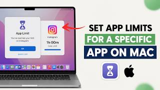 Как установить лимит времени для конкретного приложения на Mac screenshot 5