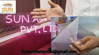 Double Side Mirror Glass Acrylic Sheet | Led Infinity Mirror Sheet Suppliers in Ahmedabad | India