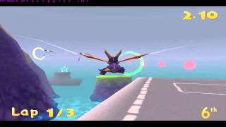 Spyro 3 HD 117% Part 50: Harbor Speedway