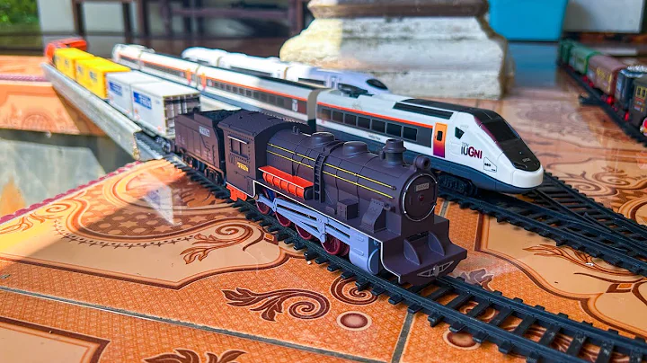 [ASMR] Model Trains: Classical Steam Train & High Speed Train (DS World Miniature)