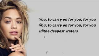 Kygo, Rita Ora - Carry On (Song Lyrics)