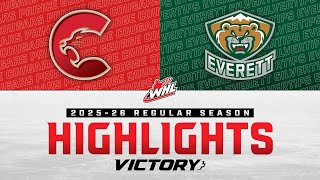 Prince George Cougars At Everett Silvertips 1219 Whl Highlights 2025-26