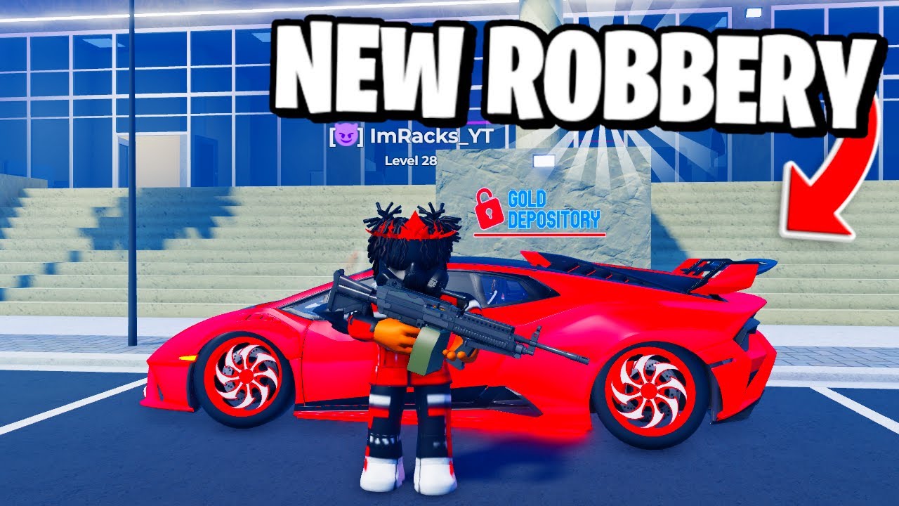 HOW TO ROB THE NEW GOLD DEPOSITORY ROBBERY IN ROBLOX CALI SHOOTOUT