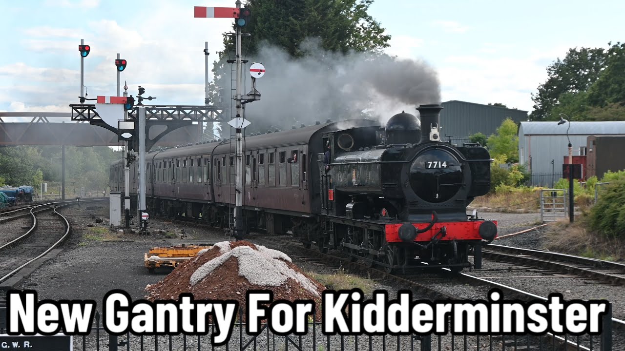 Severn Valley Railway: 7714 & 20048 in Action + ALL CHANGE for Signal Upgrade at Kidderminster!