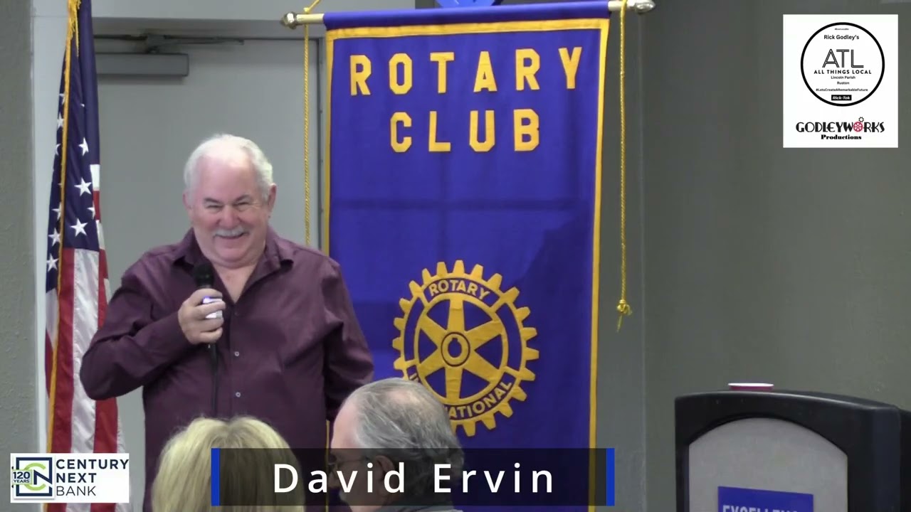 Rick Godley's ATL  All Things Local  Rotary of Ruston David Ervin The First Drive-Thru Daiquiri Bar