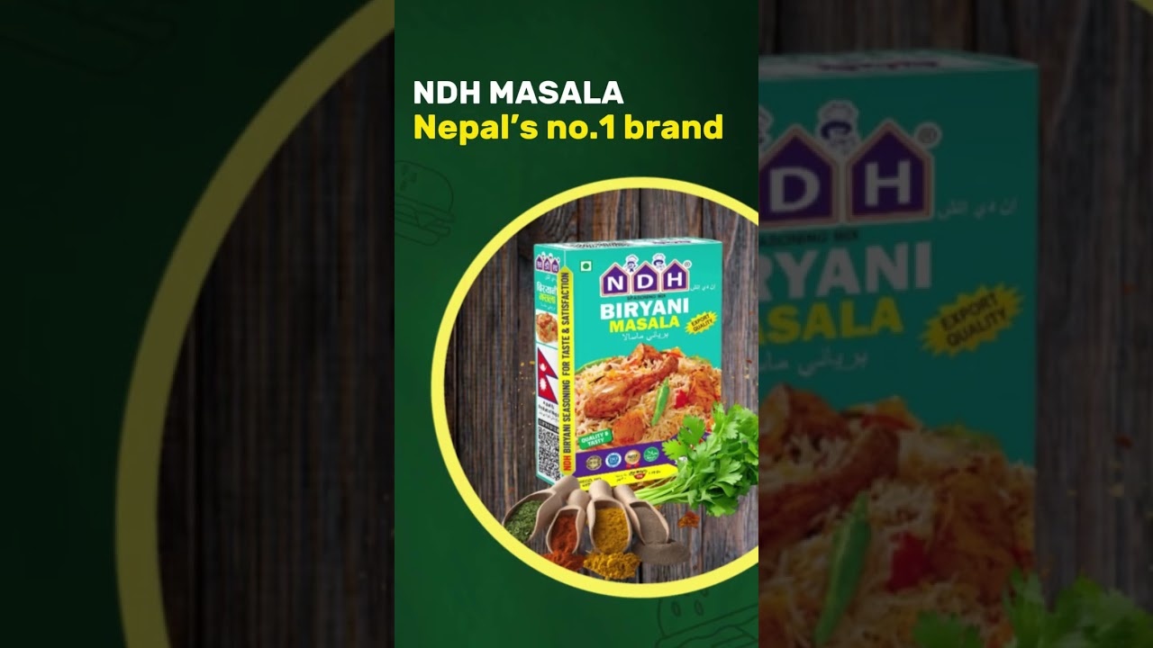 🌶️ NDH Masala – Nepal’s No.1 Spice Brand! 🇳🇵✨