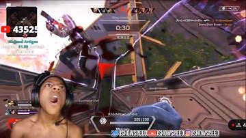 iShowSpeed plays Apex Legends Arena! *Hilarious* Rage