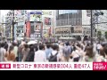 東京の新規感染者304人　重症者は47人(2021年6月13日)