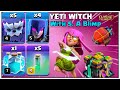 Th14 yeti smash attack  best super archer blimp yeti witch attack for th14  clash of clans
