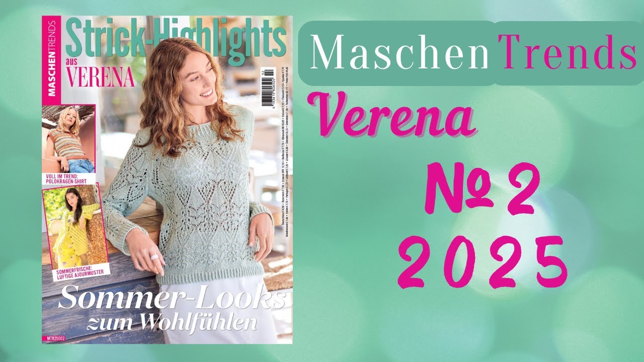 Maschentrends. Verena 2/2025 l Knitting Magazine Flip Through