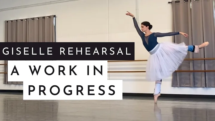 A Little Giselle Rehearsal.... Work in Progress | Ballet Studio Time | Kathryn Morgan