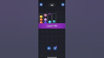 Color Bubble - Ball Sort Puz (Level 191)