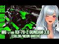 Gunpla Handcam: MG 1/100 RX-78-2 GUNDAM Ver.3.0💚🖤 p.2 FINALLY