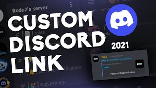 How To Get Custom Discord Server Vanity Linkurl Discord Server Link 2021 Without Nitro