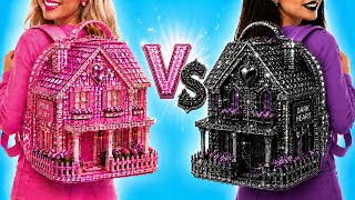 Pink Ruby vs Diamond House Makeover 💎💗 Who Did It Better? by School Tool