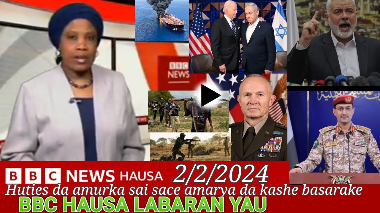 Aisha Labaran #BBC HAUSA LABARAN DUNIYA 2/2/2024 🇮🇱🇯🇴🇳🇬 - YouTube